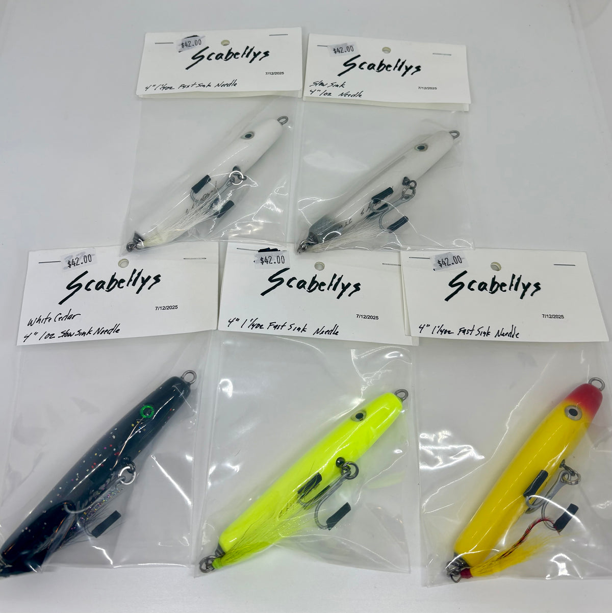 Scabellys 4'' Fast Sink Needle