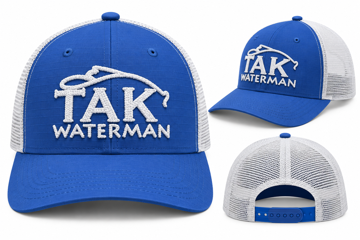 TAK Waterman Ripstop Trucker Hat | Royal Blue
